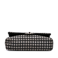 Medium Classic Ribbon Tweed Double Flap