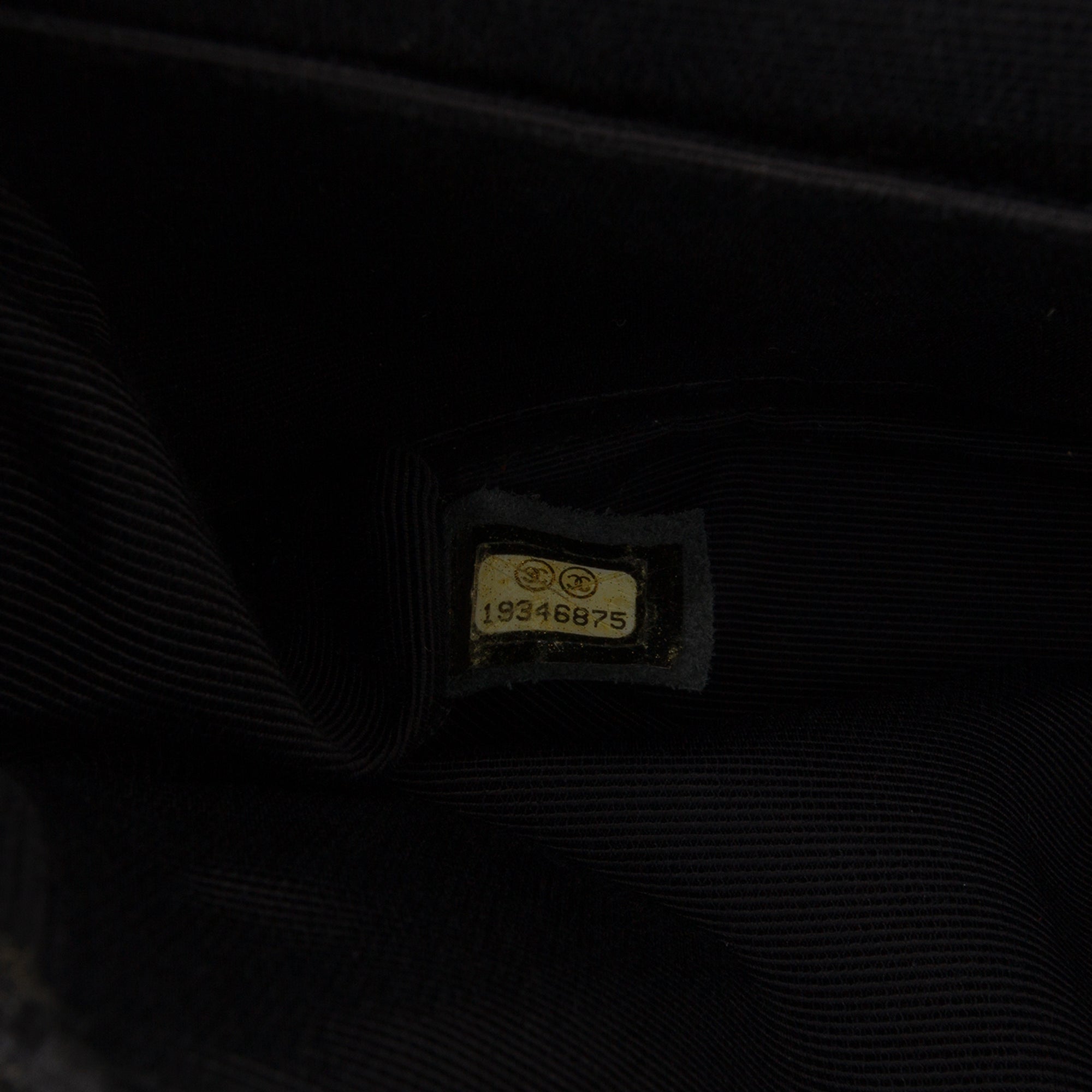 Medium Classic Ribbon Tweed Double Flap