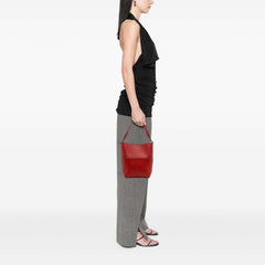 Medium Leather Seau Sangle Bucket Bag