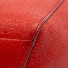 Medium Leather Seau Sangle Bucket Bag
