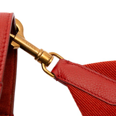 Medium Leather Seau Sangle Bucket Bag