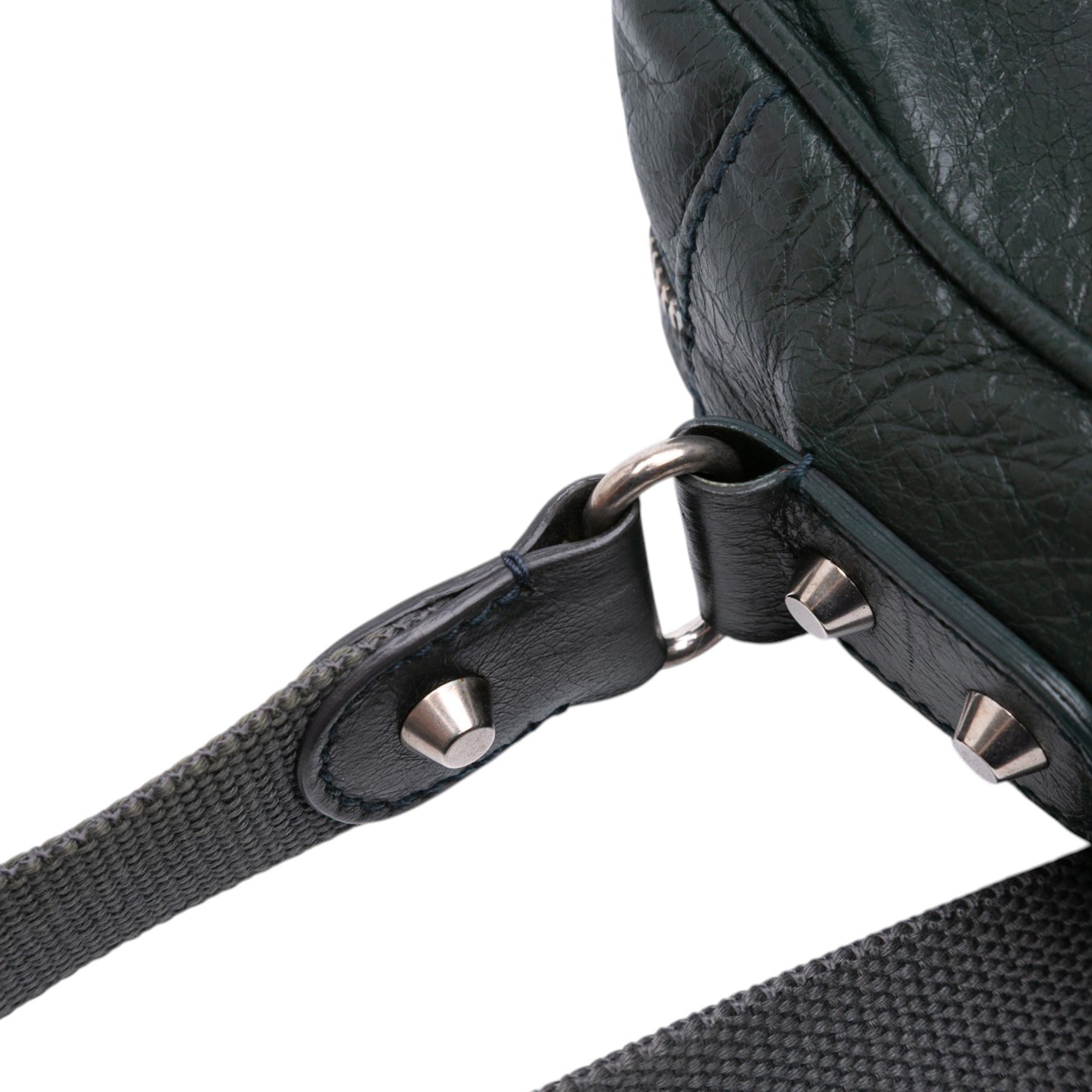 Lambskin Motocross Classic Reporter Crossbody