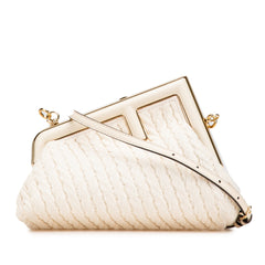 Small Knit Fendi First Crossbody