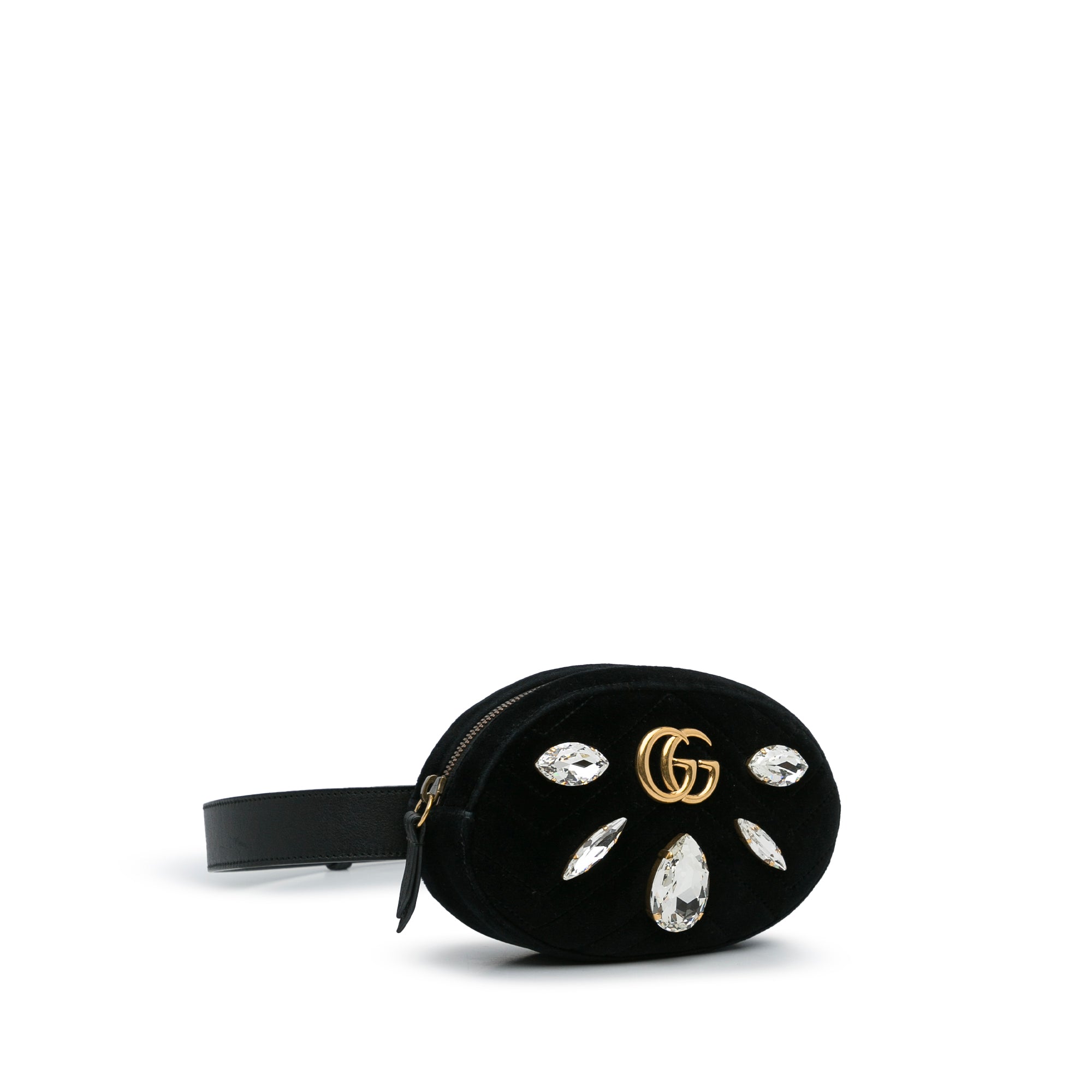 GG Marmont Velvet Belt Bag_1