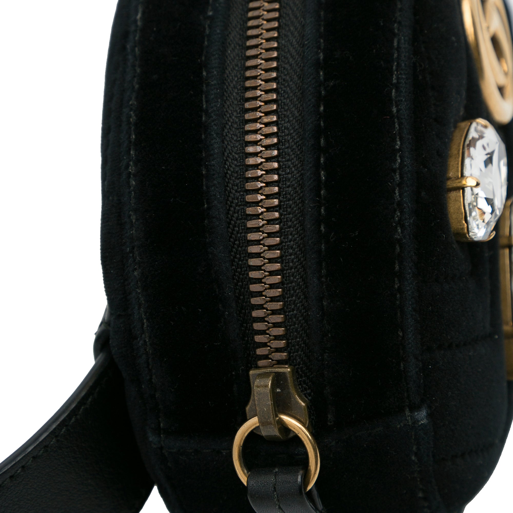 GG Marmont Velvet Belt Bag_8