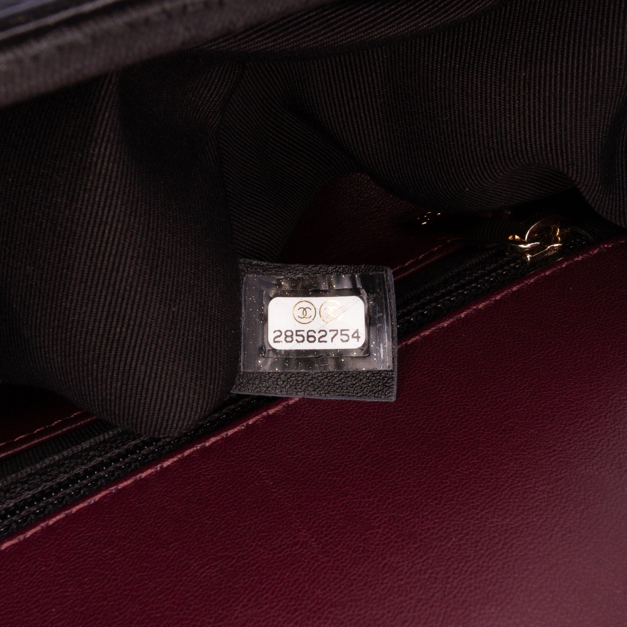 Chevron Shiny Lambskin Miroir Flap