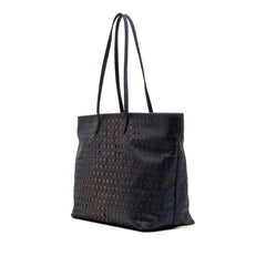 Medium Coated Canvas Laser Cut Star Roll Tote