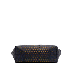 Medium Coated Canvas Laser Cut Star Roll Tote