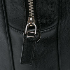 Saffiano Zip Briefcase