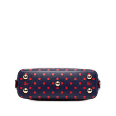 Horsebit 1955 Polka Dot Satchel