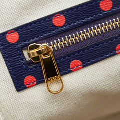 Horsebit 1955 Polka Dot Satchel