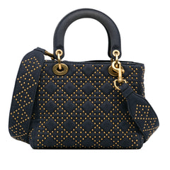 Medium Studded Denim Supple Lady Dior_2