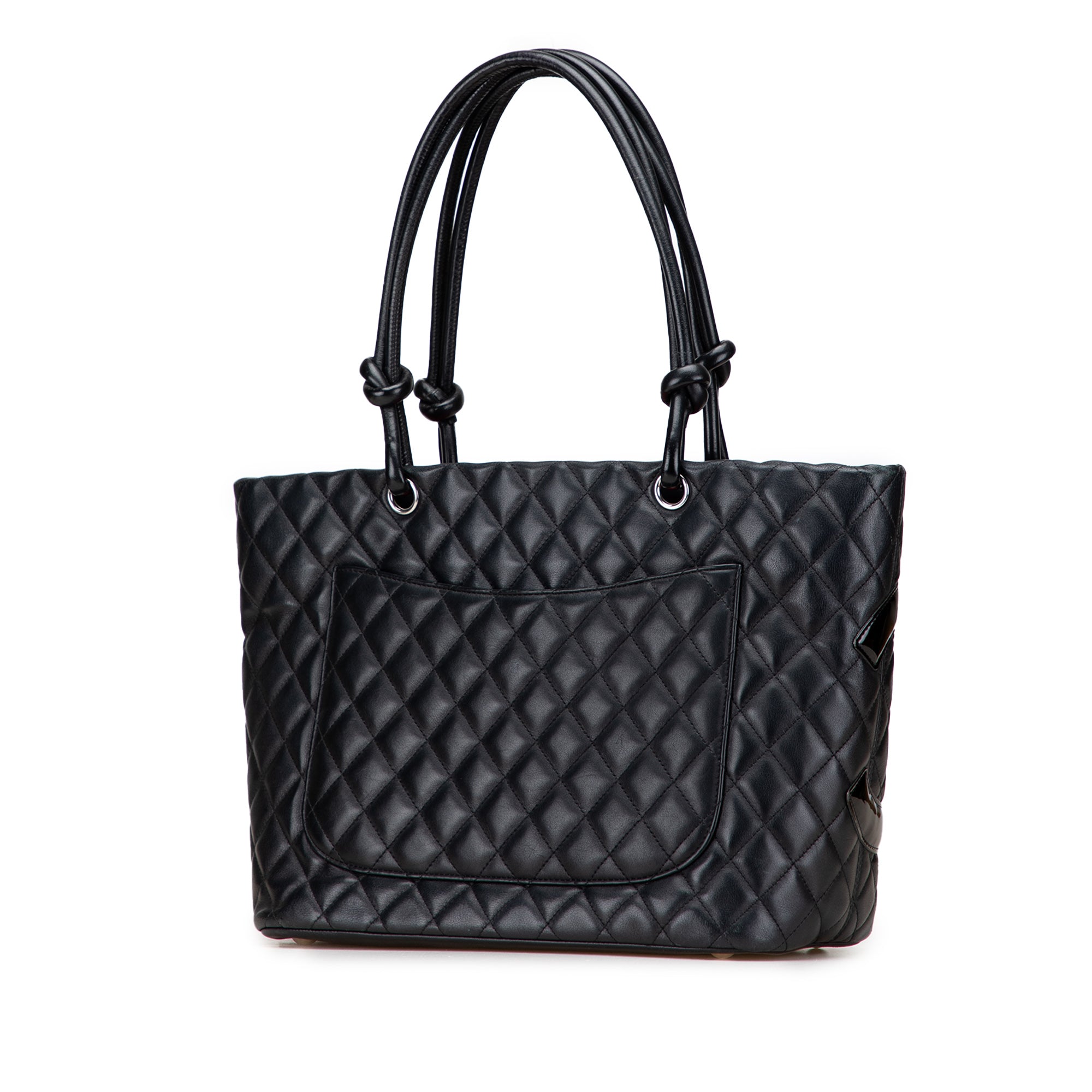 Large Lambskin Cambon Ligne Tote