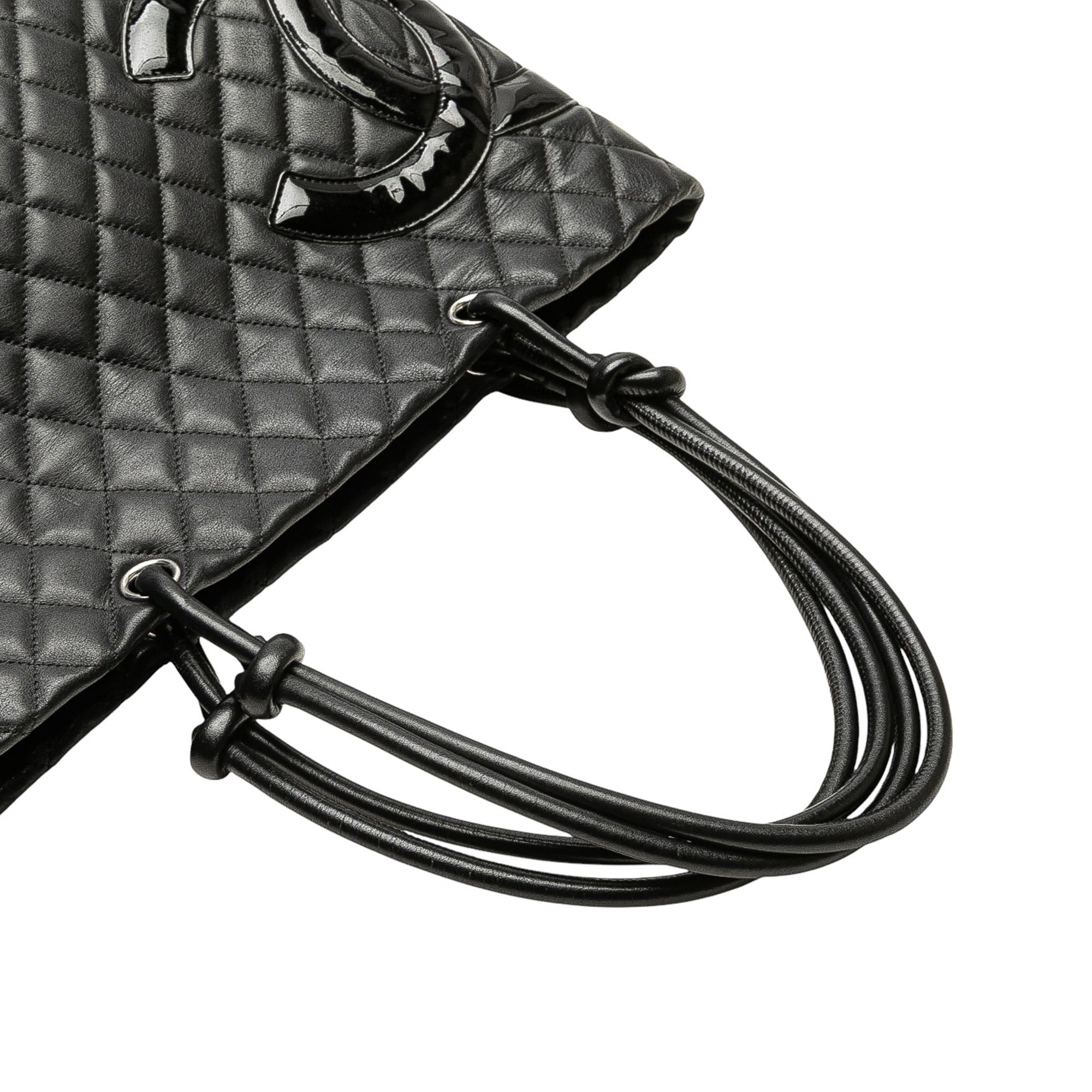 Large Lambskin Cambon Ligne Tote