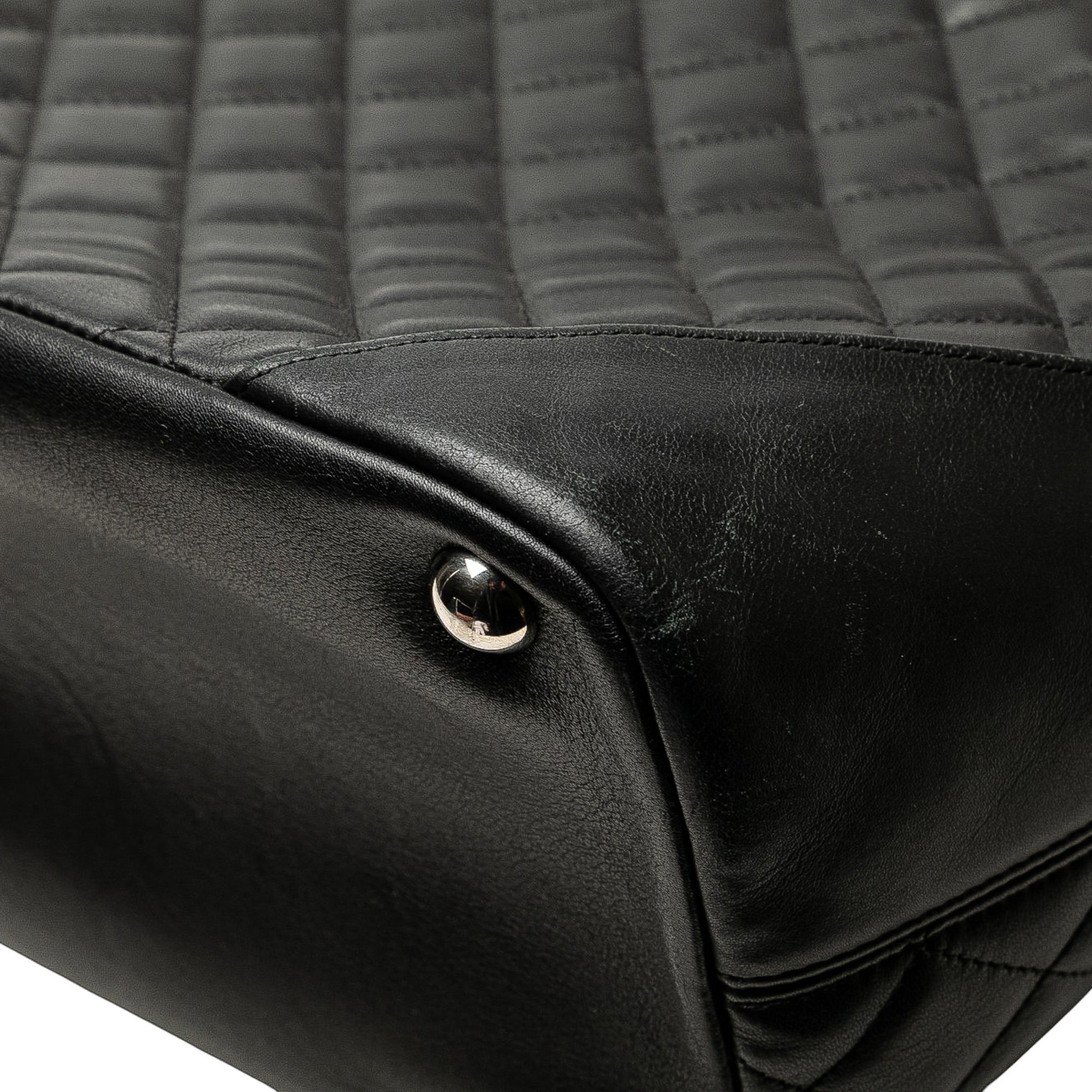 Large Lambskin Cambon Ligne Tote