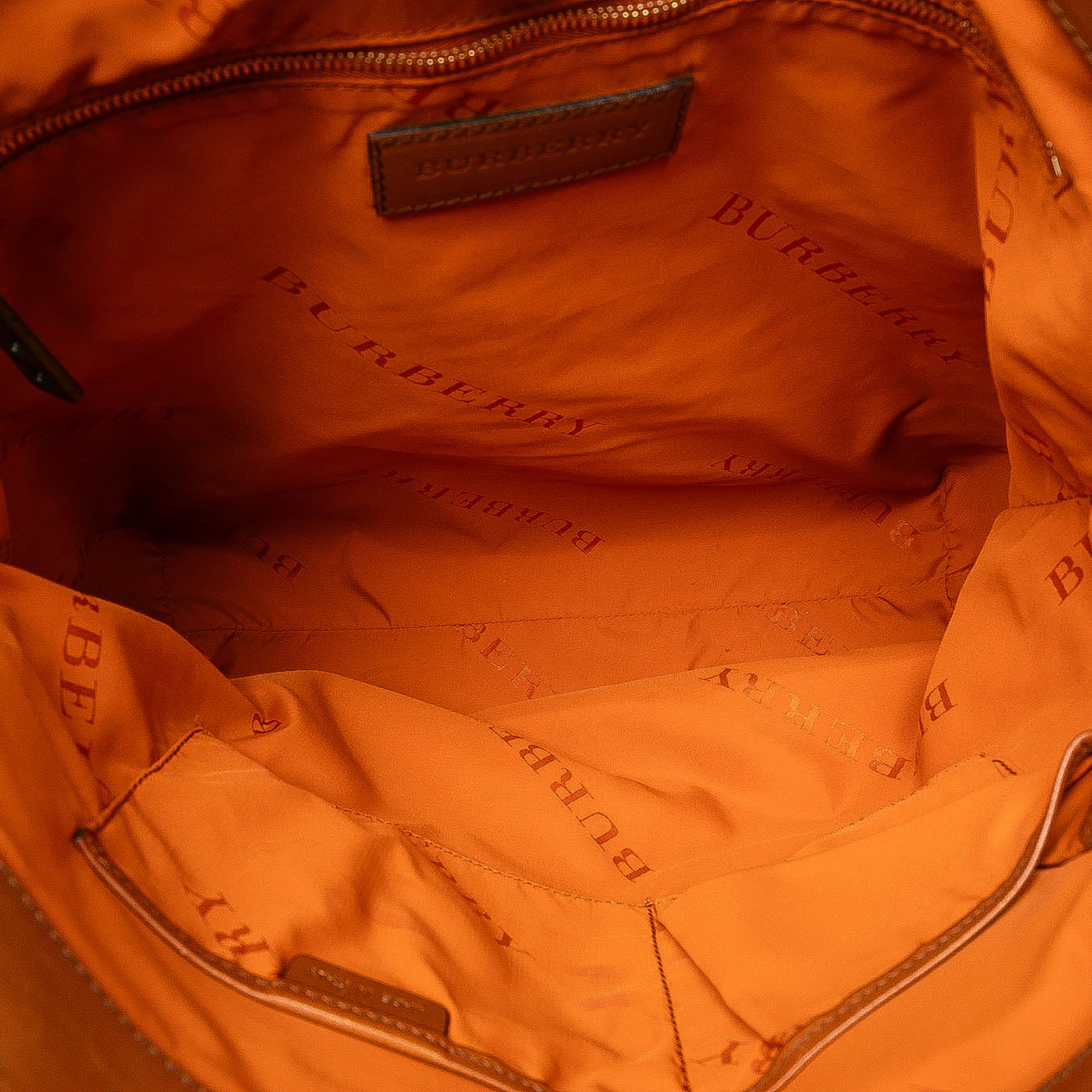 House Check Canvas Tote