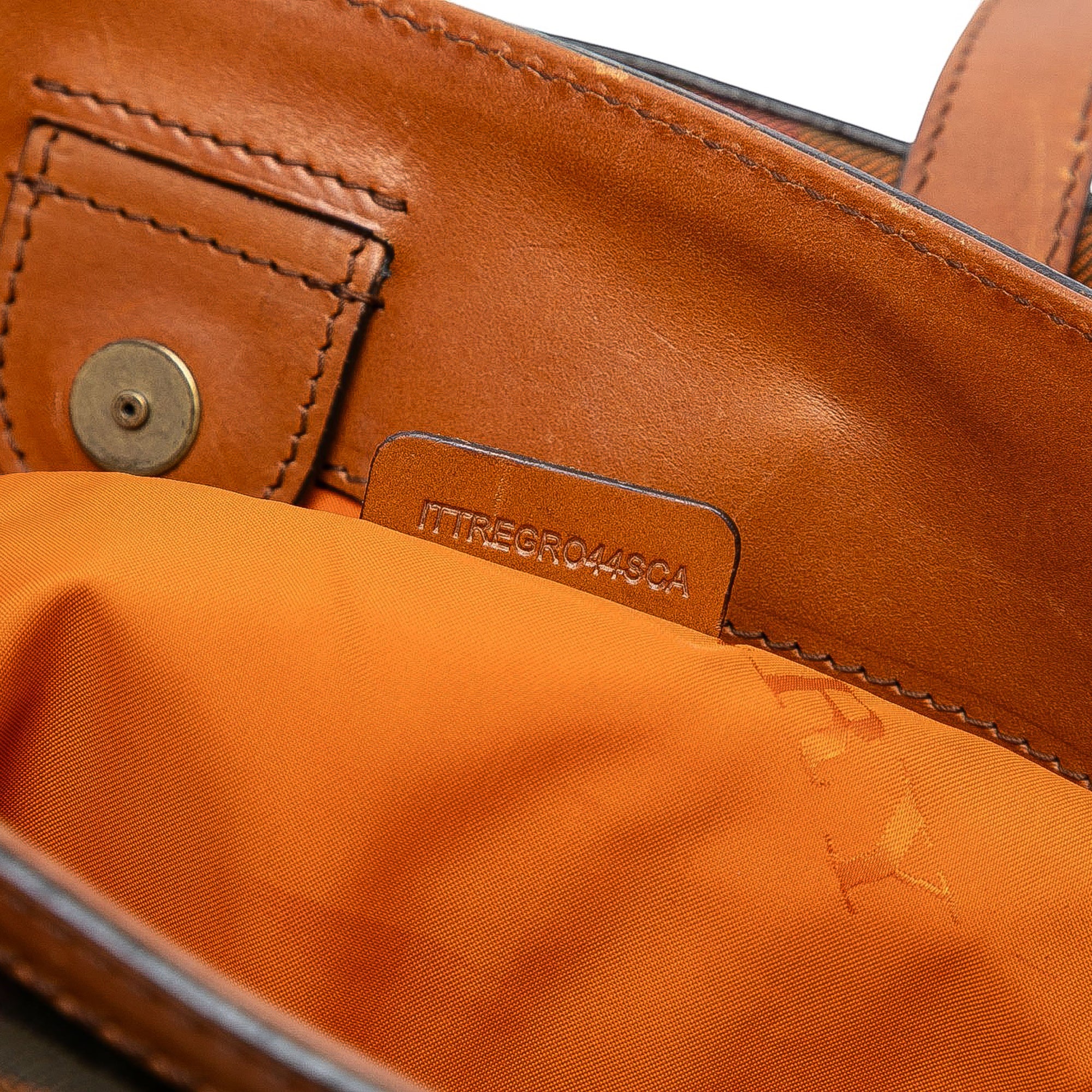 House Check Canvas Tote