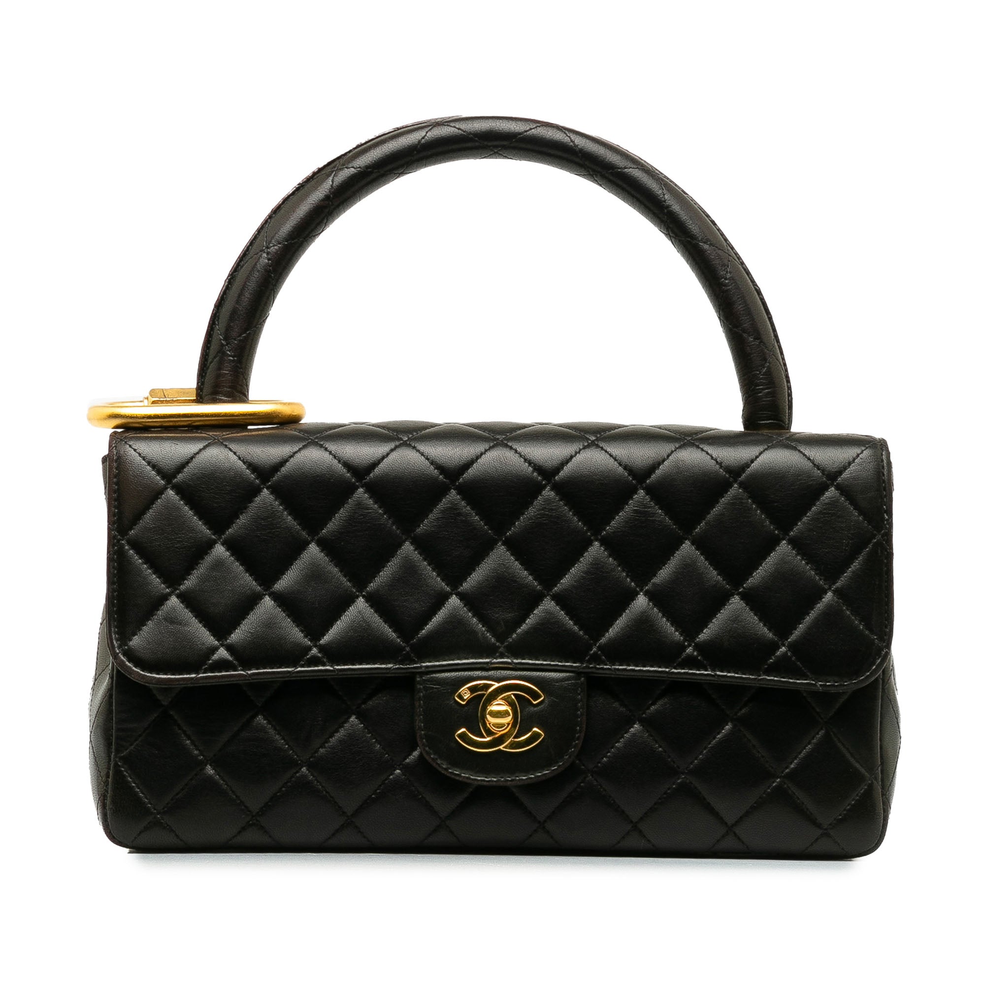 Classic Lambskin Kelly Flap Bag Set