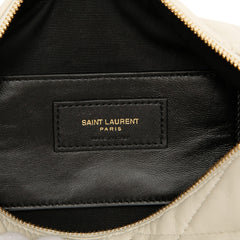 Small Quilted Lambskin Sade Tube Bag