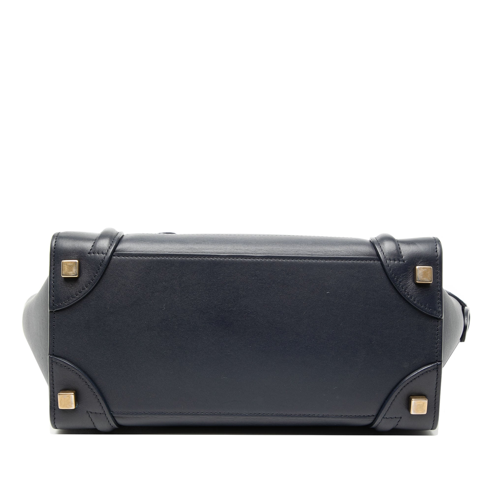 Micro Leather Luggage Tote