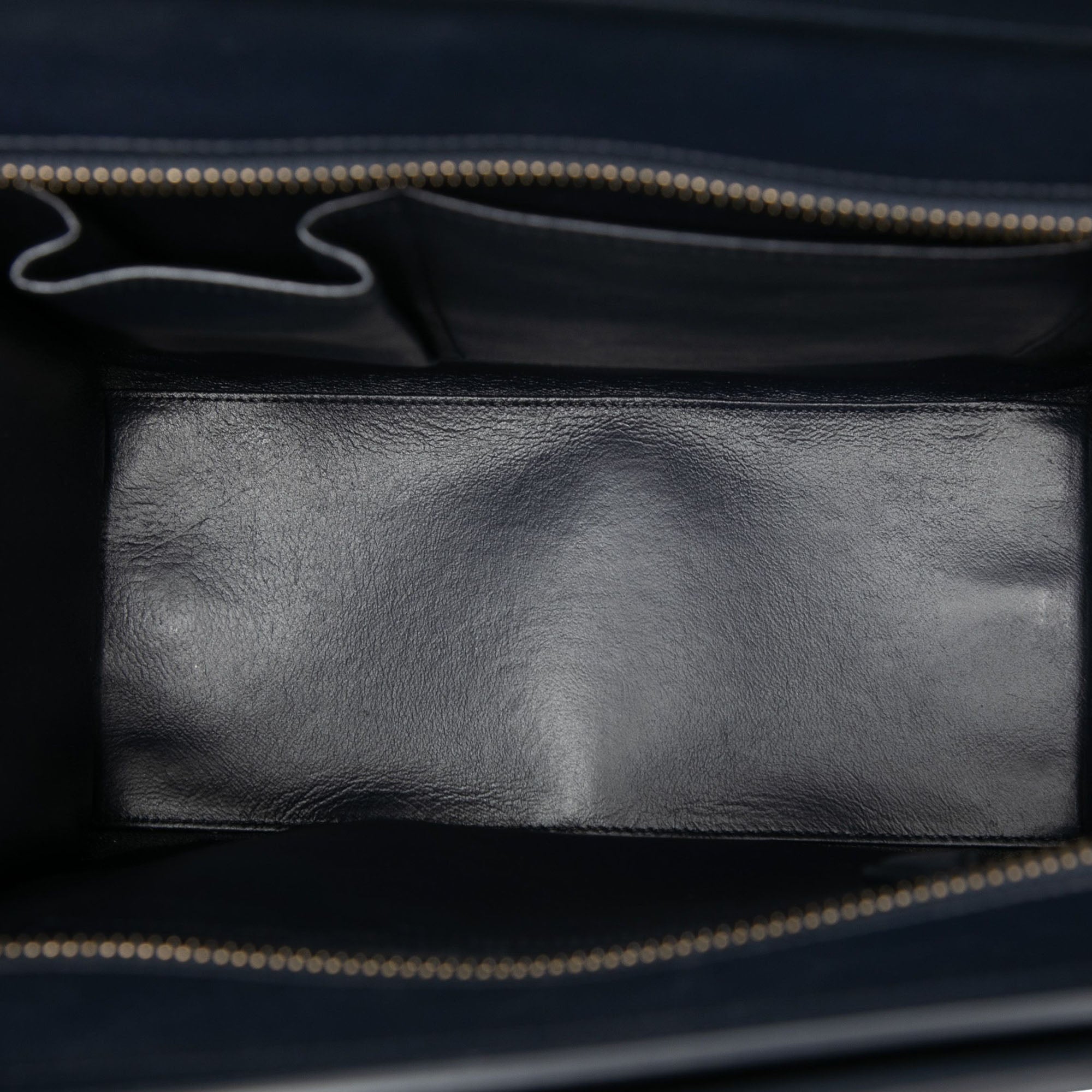 Micro Leather Luggage Tote