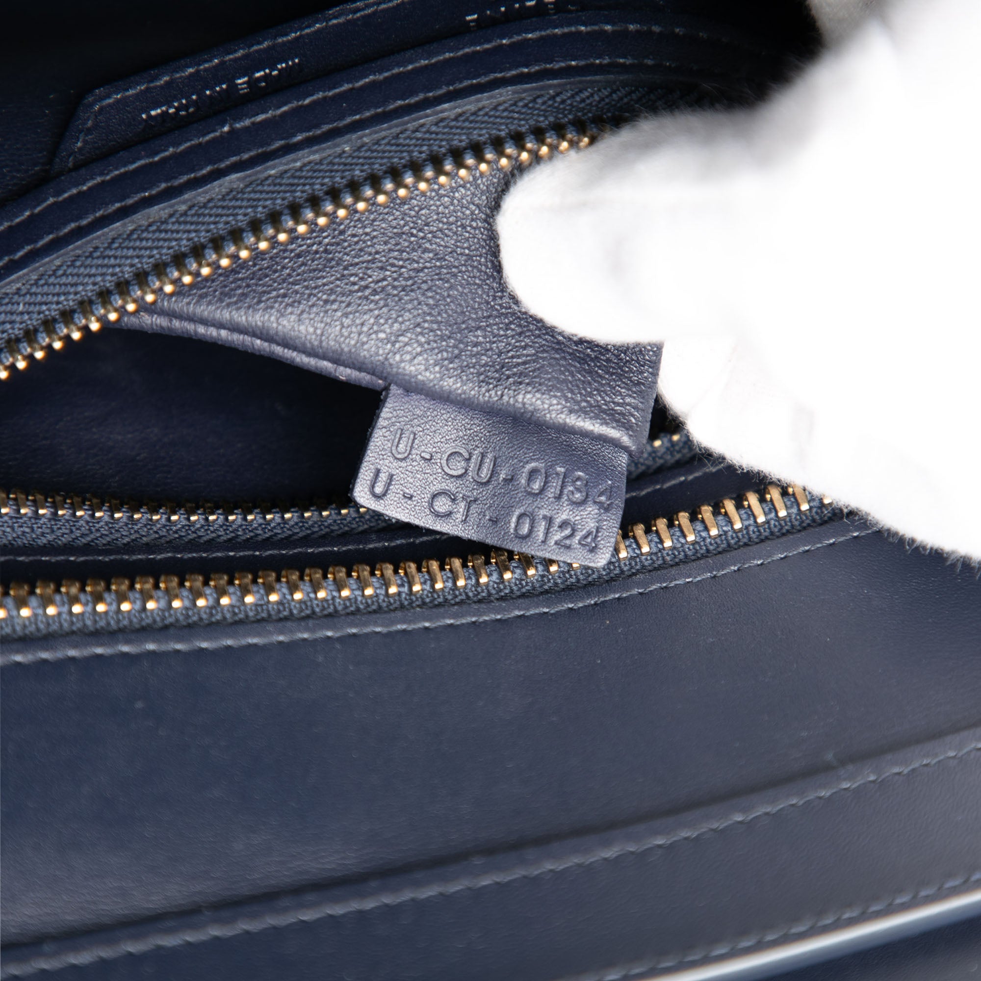 Micro Leather Luggage Tote