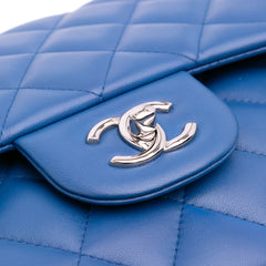 Jumbo Classic Lambskin Double Flap