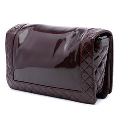 Medium Patent Boy Reverso Flap