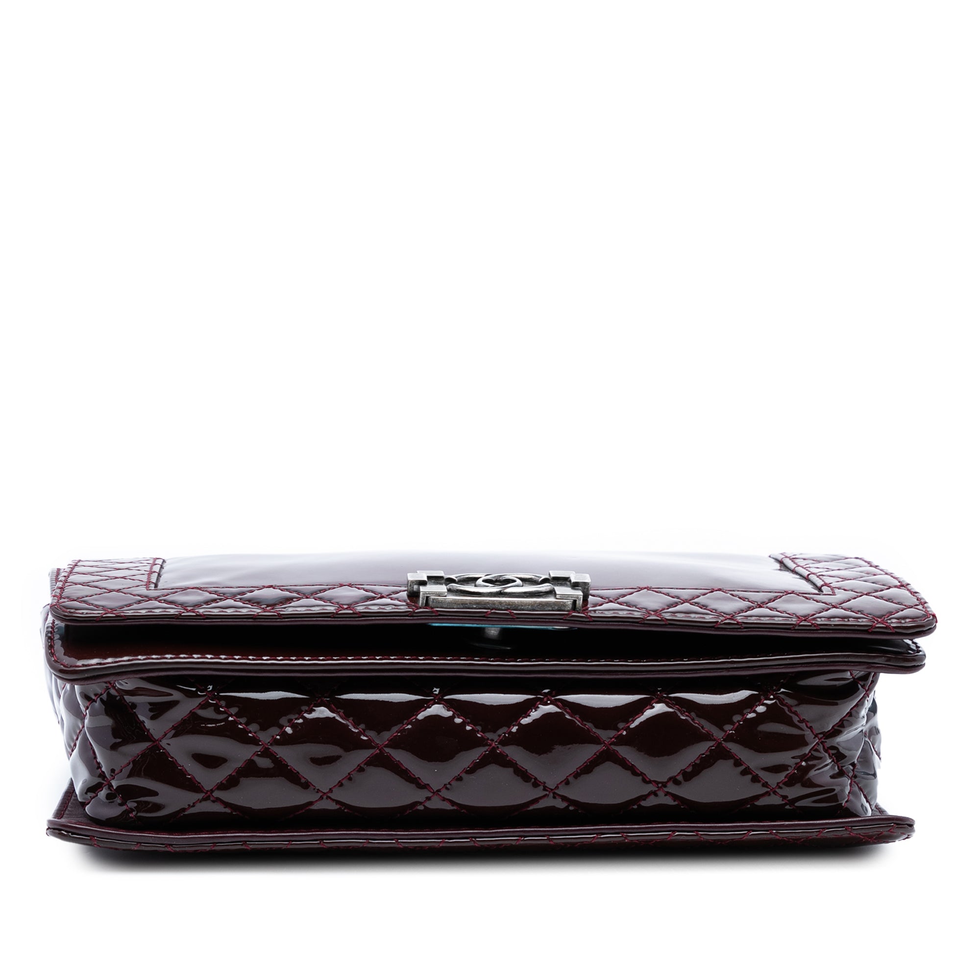 Medium Patent Boy Reverso Flap