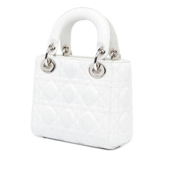 Mini Lambskin Cannage Lady Dior