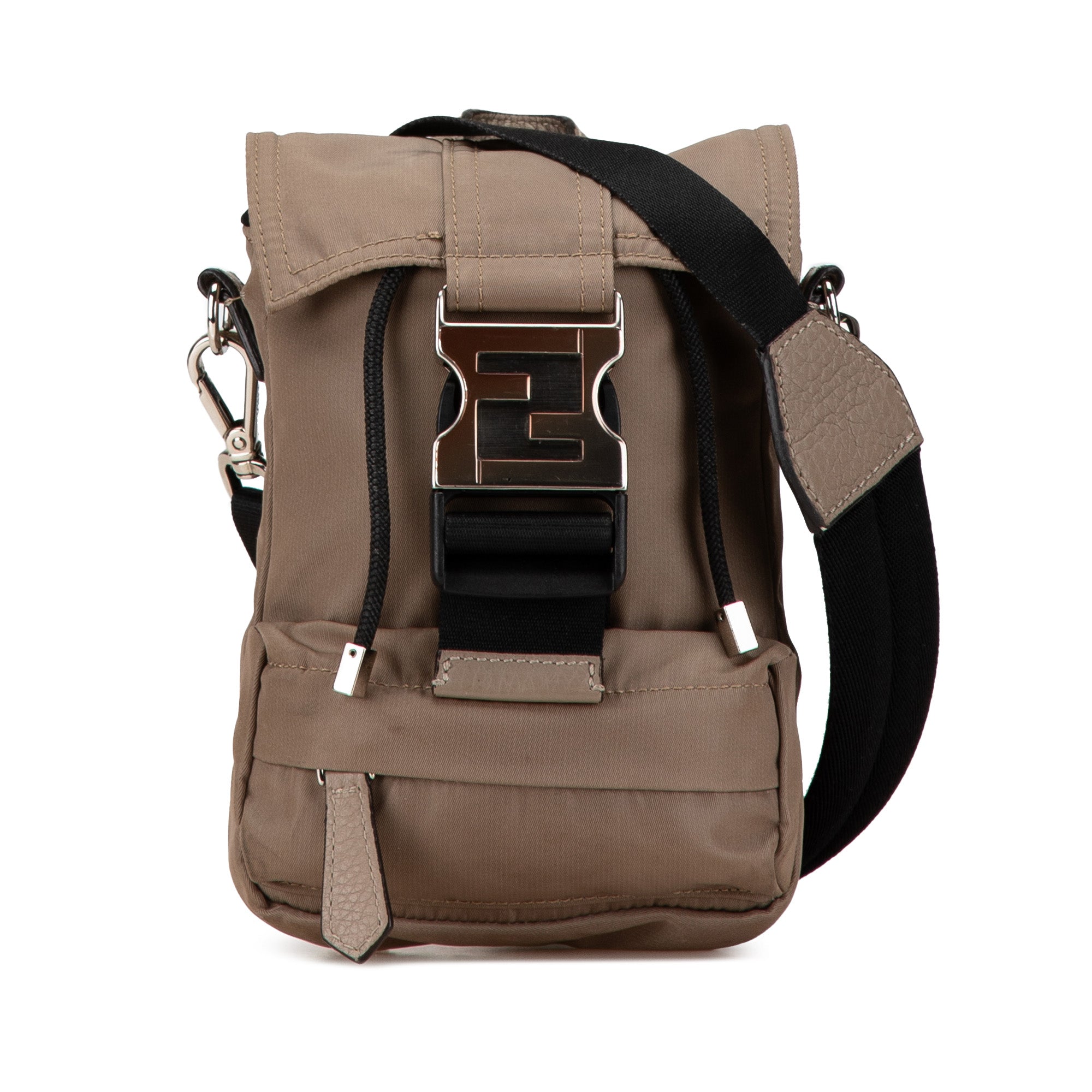 Mini Fendiness Nylon Convertible Backpack