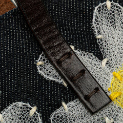 Denim Floral Applique Tote