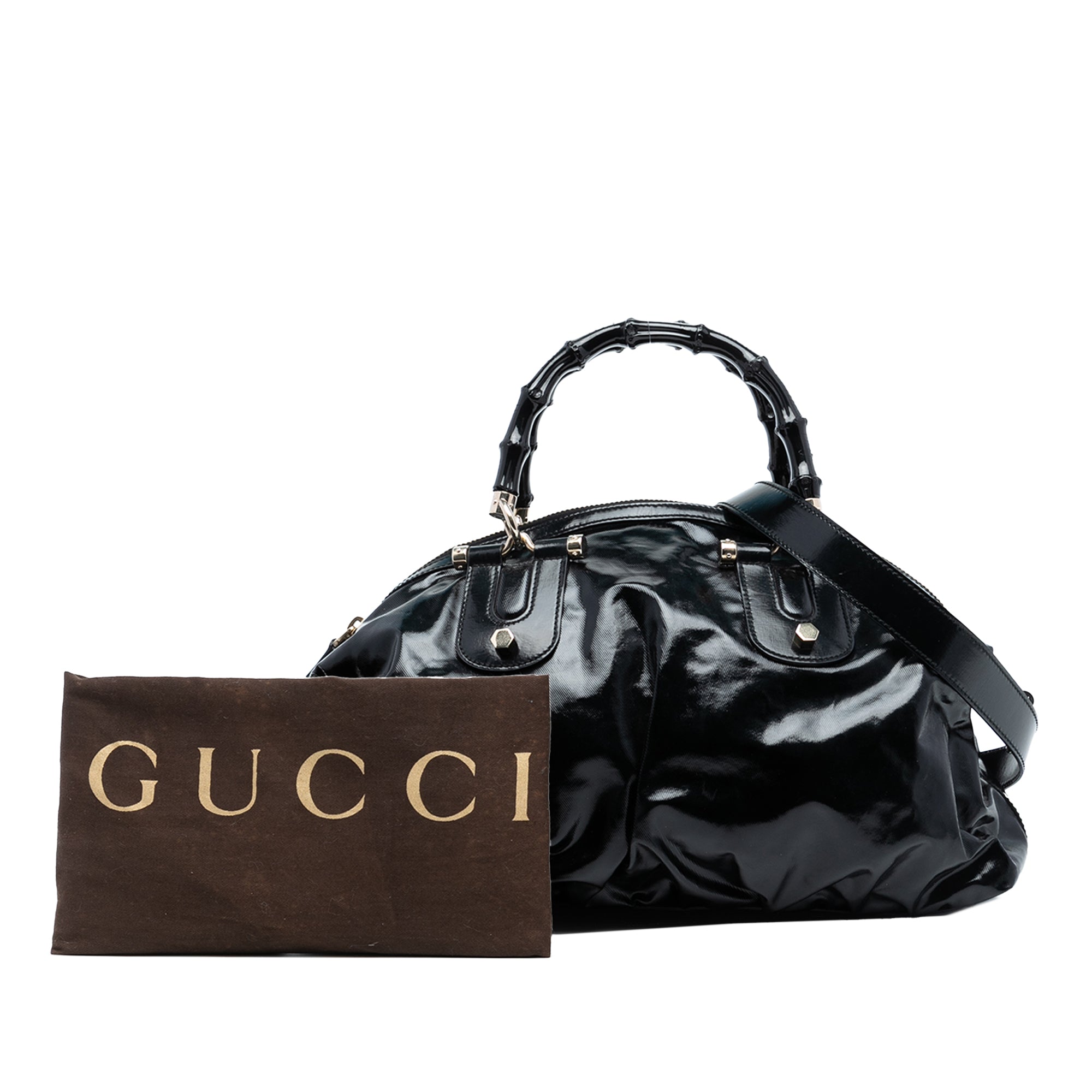 Coated Canvas Bamboo Dialux Pop Satchel