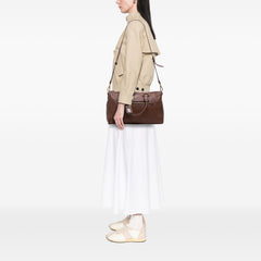 Vitello Phenix Zip Top Satchel