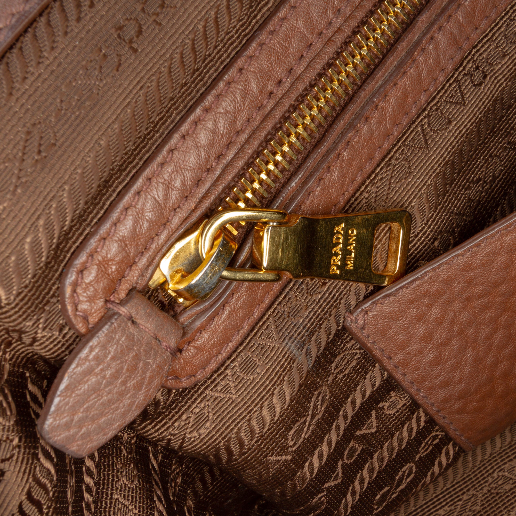 Vitello Phenix Zip Top Satchel