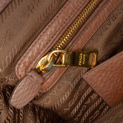 Vitello Phenix Zip Top Satchel