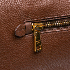 Vitello Phenix Zip Top Satchel