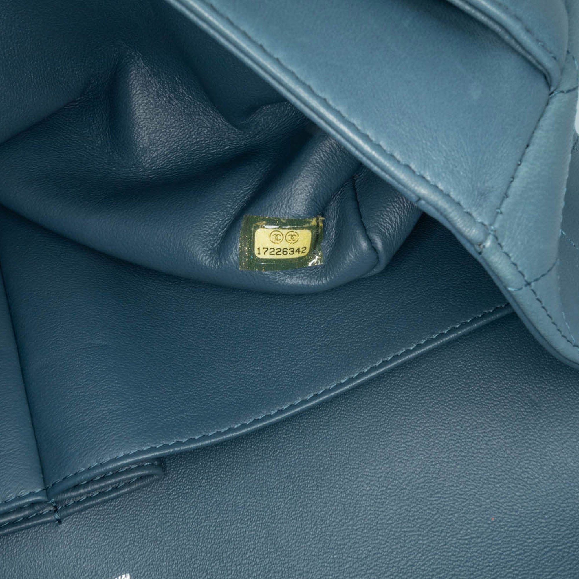 Jumbo Classic Lambskin Double Flap