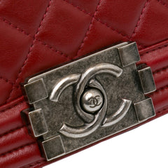 Medium Lambskin Boy Flap_8