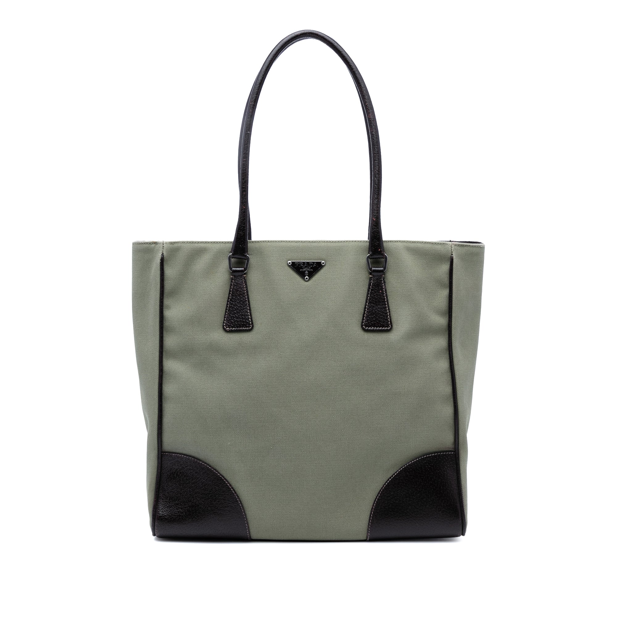 Cinghiale Trimmed Canvas Canapa Tote