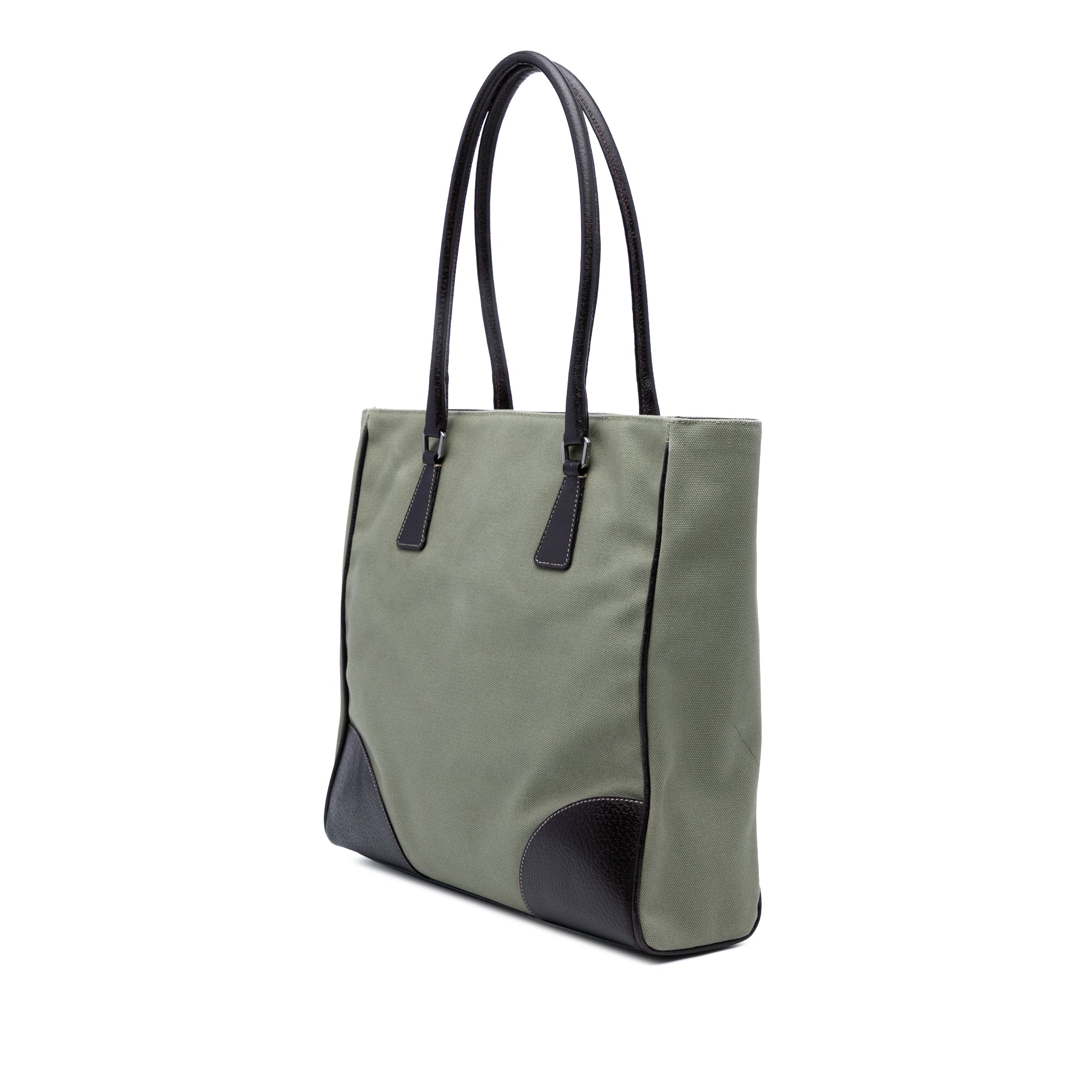 Cinghiale Trimmed Canvas Canapa Tote