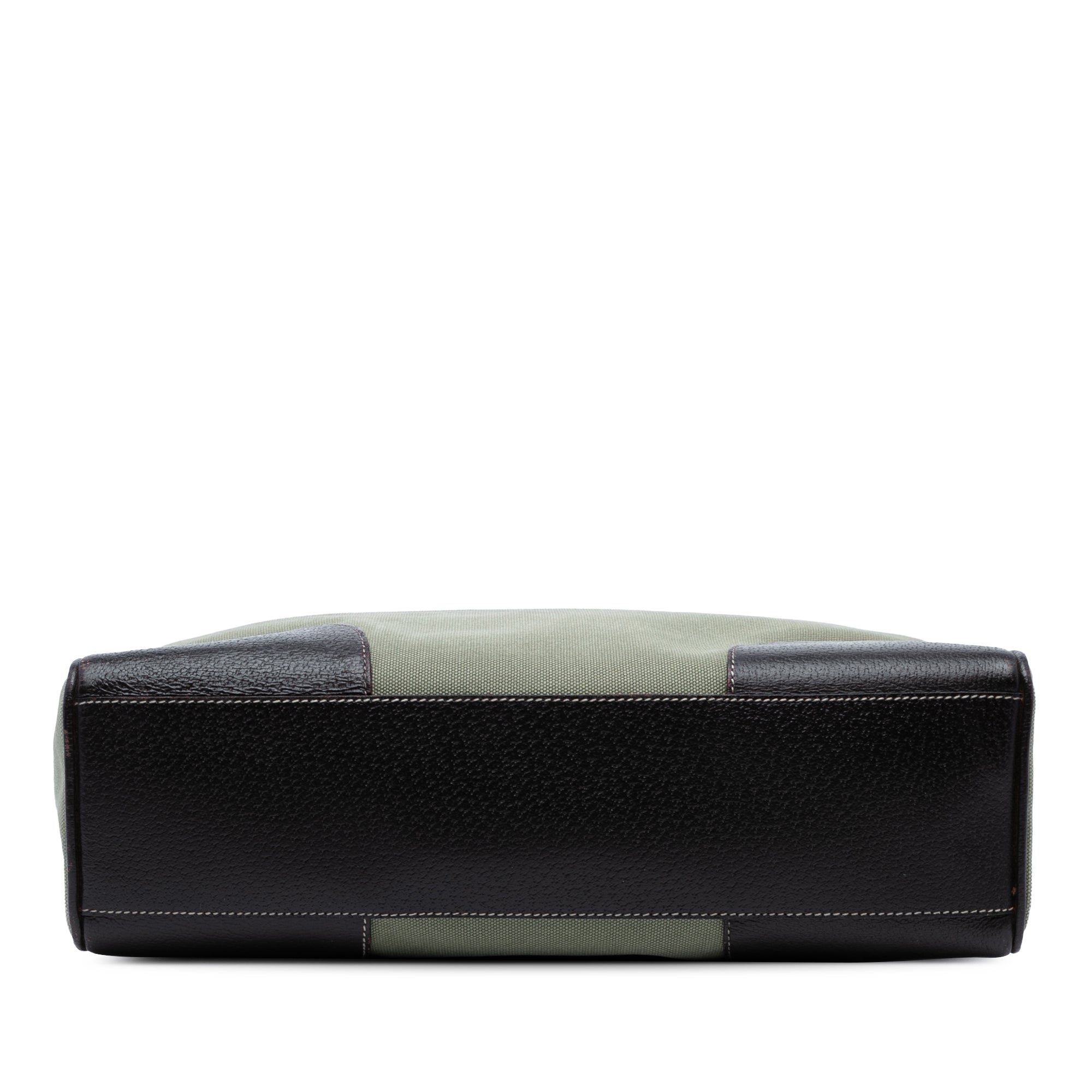 Cinghiale Trimmed Canvas Canapa Tote