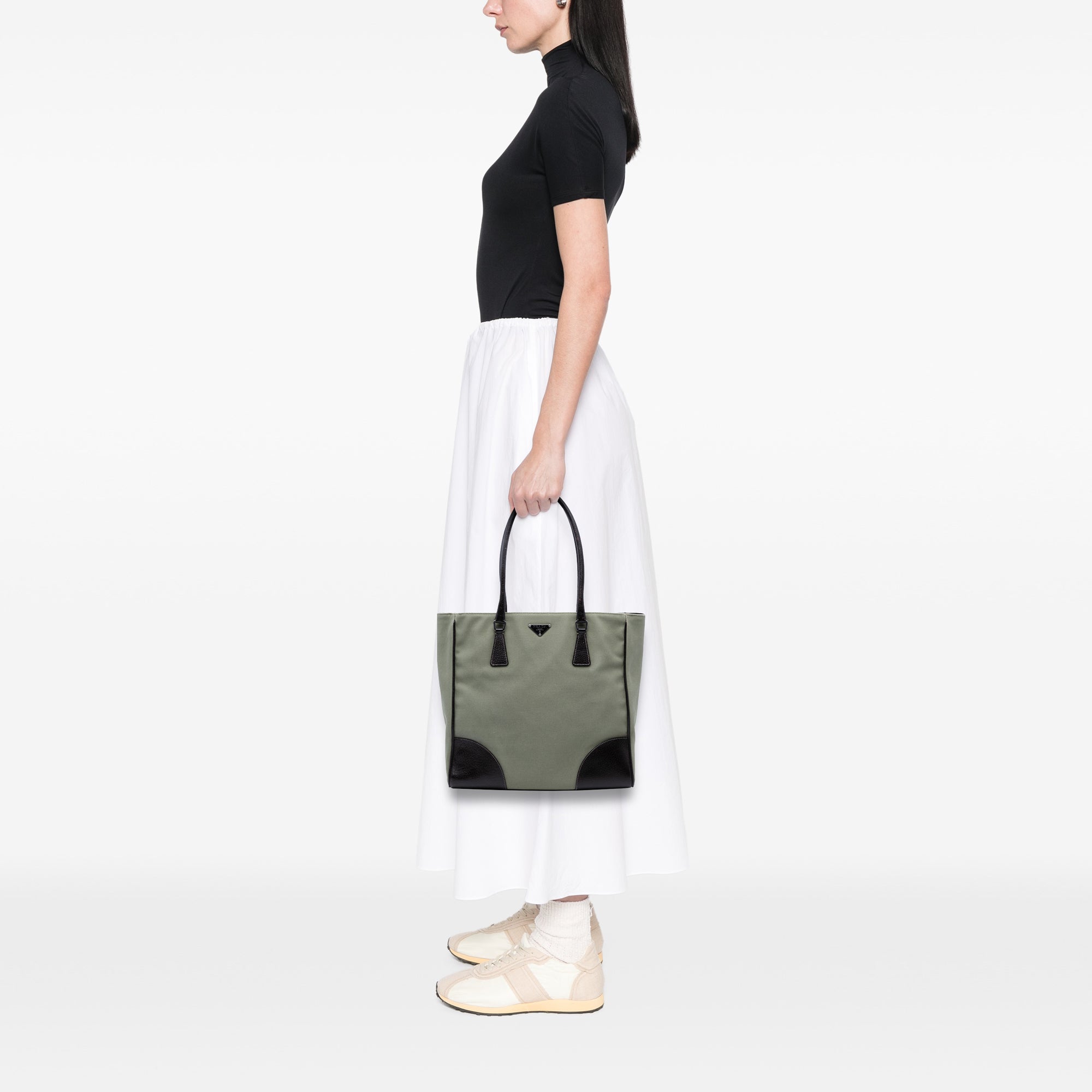 Cinghiale Trimmed Canvas Canapa Tote