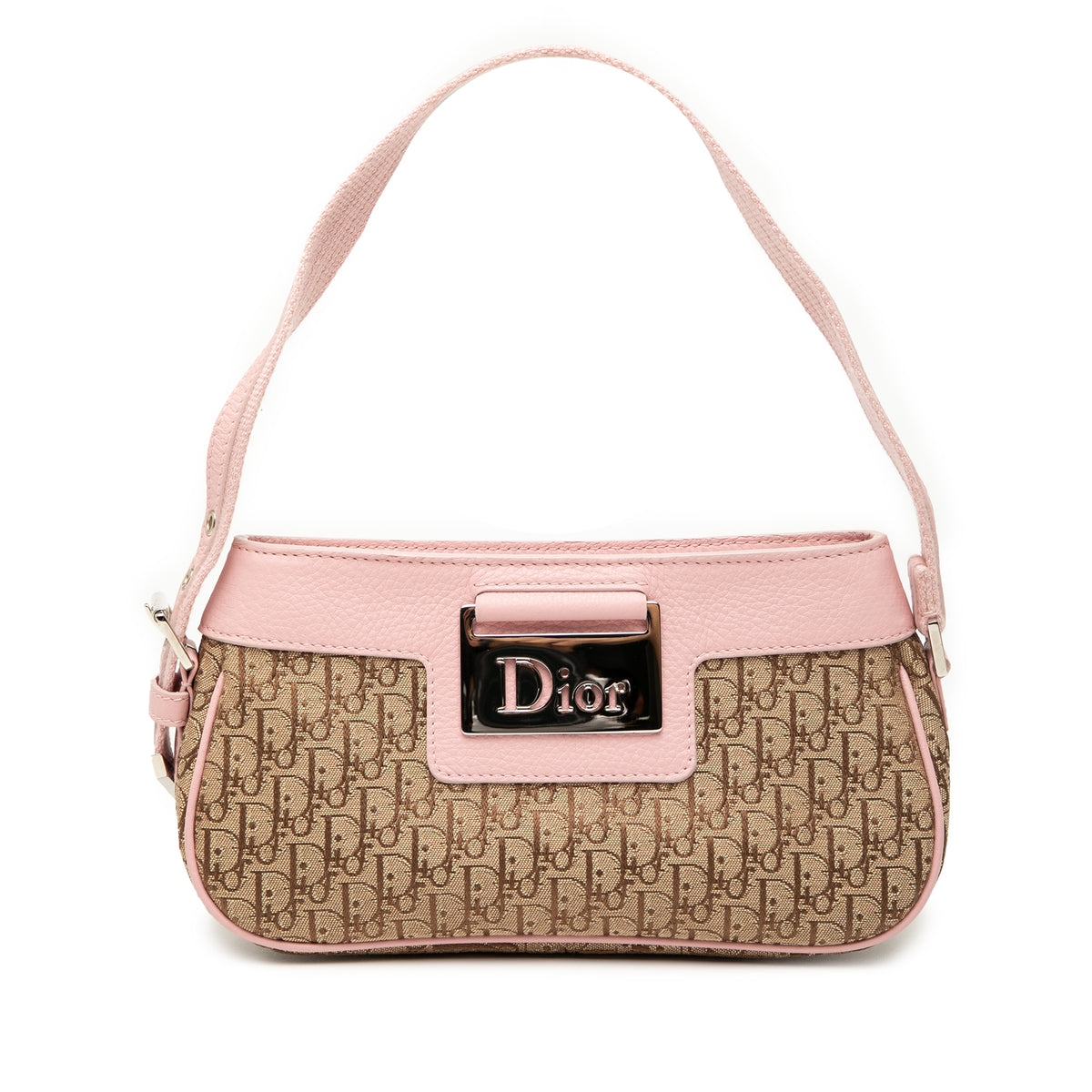 Diorissimo Trotter Canvas Street Chic Shoulder Bag