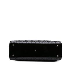 Large Patent Cannage Lady Dior