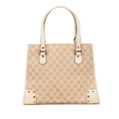 GG Canvas Nailhead Tote