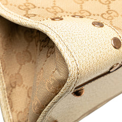 GG Canvas Nailhead Tote