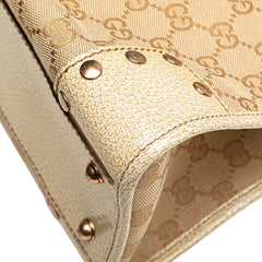 GG Canvas Nailhead Tote