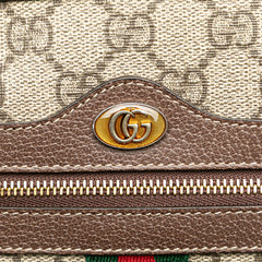 Large GG Supreme Ophidia Web Clutch