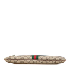 Large GG Supreme Ophidia Web Clutch